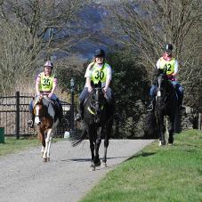 Easter Bonnet riders returning to venue